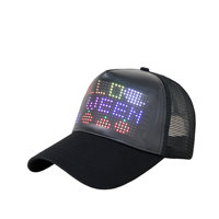 Casquette de baseball LED Bluetooth lumineuse pour femmes et hommes, en coton réglable, idéale pour fêtes, concerts, anniversaires, événements, style snapback