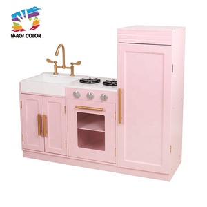 Juego <span class=keywords><strong>de</strong></span> cocina <span class=keywords><strong>de</strong></span> madera rosa encantador-Juguetes <span class=keywords><strong>de</strong></span> cocina <span class=keywords><strong>de</strong></span> simulación <span class=keywords><strong>para</strong></span> niños pequeños y <span class=keywords><strong>niñas</strong></span> W10C479 - Product Image 3