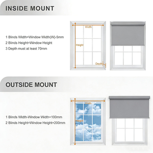 Custom Double Layer Day and Night Electric Motor Remote Control Blackout <strong>Roller</strong> Blinds for <strong>Window</strong> - Product Image 5