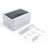 Boîte de distribution solaire de disjoncteur mcb étanche IP65 en plastique ABS HT-8ways