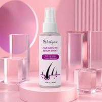 Sérum Capillaire Croissance Personnalisé OEM 100% Naturel et Biologique à l'Huile de Romarin, de Ricin et d'Amande en Spray pour Hommes et Femmes – Prévention de la Chute des Cheveux