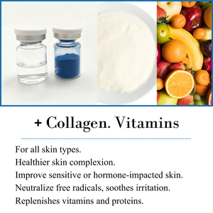 Kit de peeling en poudre d'algues, boue volcanique, éliminateur d'acné, spicules de Spongilla naturels, peeling bio, exfoliant pour le visage, éliminateur de taches brunes - Product Image 4