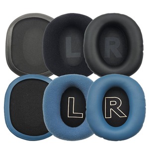 For Logitech G PRO X GPROX Lightspeed Wireless Earpads Ear <b>Pad</b> <b>Cushions</b> Black PU Flannel Headphone Earmuffs Replacement - Product Image 1