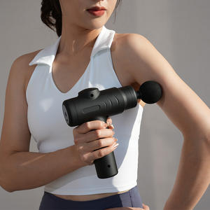 Productos de Gran Venta al por Mayor con Logotipo Personalizado Novedad Pistola de Masaje Muscular Eléctrica de Tejido Profundo con Vibración de Alta Calidad 2025 - Product Image 1