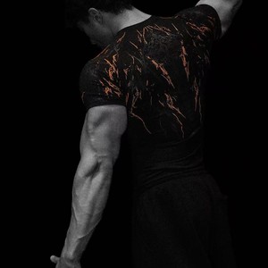 Nouveau T-shirt de sport moulant à manches courtes en soie de lait à séchage rapide pour homme, collection 2026 <span class=keywords><strong>Venom</strong></span> Dragon Slayer - Product Image 6