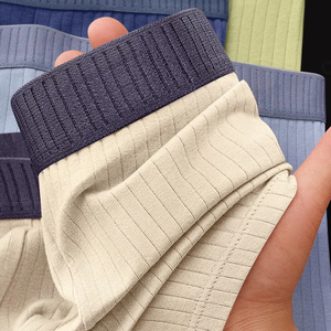 Bóxer de ropa interior de primera calidad, bóxer de poliéster personalizado con logotipo de Jacquard de color, bóxer de secado rápido para hombres de alta calidad - Product Image 2