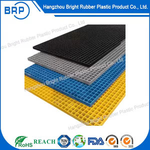 Panel <span class=keywords><strong>Grating</strong></span> <span class=keywords><strong>FRP</strong></span> Kekuatan Tinggi Komersial Ketebalan 12.6-63mm Permukaan Berkarat Tahan Api untuk Jalan Kaki dari Fiberglass - Product Image 5