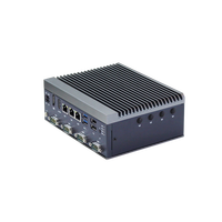 Mini PC Industrial Sin Ventilador, Nuevo, con Intel Atom/Elkhart Lake X6425E/J6412/N6210, 2LAN, 4COM, Computadora Industrial Integrada