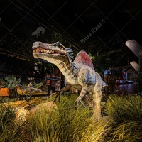 Animatronic Spinosaurus Robot a Grandezza Naturale Meccanico Dinosauro Per Il Dinosauro Parco A Tema