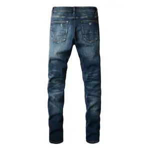 Wholesale Fashion Boys Pants Slim Fit Casual Mens Clothing Jeans