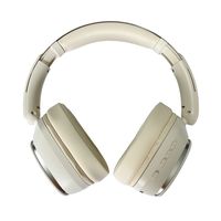 Headset Nirkabel BT ANC Gaya Fashionable Lucu untuk Profesional, Game, Olahraga, Suara Hifi Berkualitas Tinggi dengan Driver 40mm