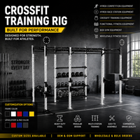 Rack de Potencia Multifuncional Comercial al por Mayor, Rack de Sentadillas de Alta Resistencia, Plataforma de Fitness para Gimnasio, Equipo de Entrenamiento con Logotipo Personalizado