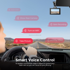 Cámara de Coche Doble LINGDU LD02 <span class=keywords><strong>Lite</strong></span> 4K+1080P con Pantalla IPS de 3 Pulgadas, WIFI 5G Integrado, GPS y Control por Voz - Product Image 3
