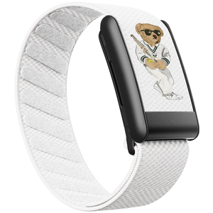 Correas de nailon ajustables con diseño de oso de tenis clásico brillante para relojes inteligentes Whoop 5.0 - Product Image 3