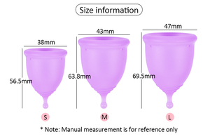 Coppetta Mestruale in Silicone Personalizzata Furuize, Certificata ISO 13485, Ecologica, Coppetta per Signore - Product Image 2