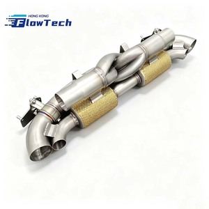 Sistema de Escape Catback de Alto Rendimiento para Porsche 911 992 GT3 con Tubo Z y Válvulas OEM, Sonido Agresivo Mejorado - Product Image 2