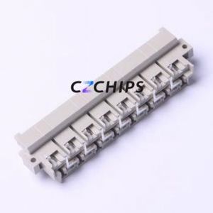 9061152911 Board-to-Board & Backplane Connector Bent Lead Through Hole,P=5.08mm Connector 15P 5.08mm Right Angle Insert 2 - Product Image 2