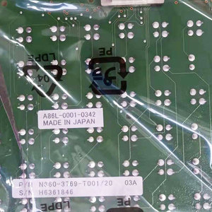 Plaque de clavier d'origine FANUC A86L-0001-0342 N860-3769-R001 N860-3769-T001 - Product Image 2