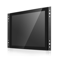 Moniteur à écran tactile LCD intégré de qualité industrielle à cadre ouvert de 8 pouces 1024x768 IPS Panneau capacitif Interface HD