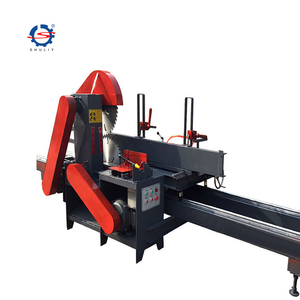 Máquina cortadora de madera cuadrada, hoja circular, sierra de mesa deslizante - Product Image 1