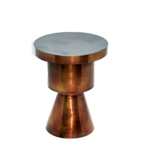 Modern Budget-Friendly Aluminum Metal Side <b>Stool</b> Customized Design Bone Inlay <b>for</b> Kitchen Living Room <b>Bedroom</b> Entry Hospital - Product Image 1