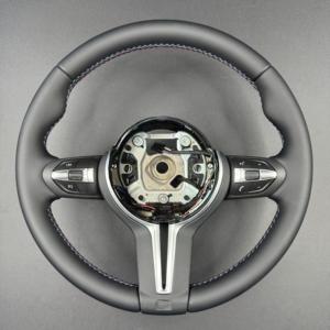 Volante Deportivo de Fibra de Carbono Negro, Envío desde EE. UU., para <span class=keywords><strong>BMW</strong></span> M3 F23 F20 F25 <span class=keywords><strong>F30</strong></span> F36 F32 F22 F21, Base Plana - Product Image 4