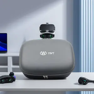 Настраиваемый PU Материал EVA Кожаная Коробка Универсальная 3D VR очки Защитная сумка для хранения OEM Поддерживаемые продукты категории