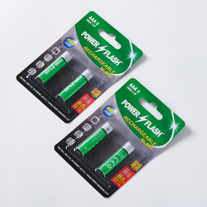 Batería Recargable de Alta Calidad POWER FLASH <span class=keywords><strong>HR03</strong></span> 1.2V AAA 950mAh NiMH para Cepillo de Dientes Eléctrico, Juguetes, Control Remoto, Ratón - Product Image 1