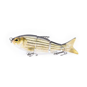LVDE Esche Artificiali Olografiche Snodate da 11,5 cm 27g a Forma di Baby Bull Shad per la Pesca al Black Bass in Fiumi, Laghi e Torrenti - Product Image 3