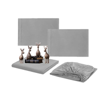 Ensemble de draps Bindi Home Textile Basics 200TC en microfibre légère, résistant aux plis, écologique, qualité hôtelière, super doux et facile d'entretien