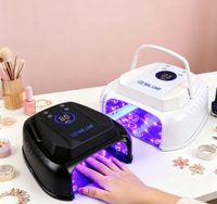 Lampe à Ongles UV LED Rechargeable sans Fil Puissante RX Pro Cure 72W, 36 Perles LED de Taiwan pour Manucure