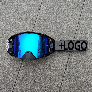 Lunettes de sport cycliste Velocity 6.5 pour hommes, verres cylindriques HD, légères, anti-buée, UV400, coupe-vent, pour le voyage en extérieur - Product Image 1