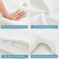 100% meilleur oreiller de câlin en mousse à mémoire ergonomique Anti-pression bras trou positionneurs confortables pour les dormeurs latéraux lit dormir