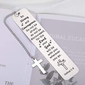 Cadeaux religieux pour femmes, cadeaux chrétiens pour hommes, marque-page inspirant pour le fils de baptême, la fille de baptême, cadeaux de rentrée scolaire pour enfants - Product Image 2