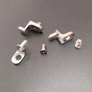 Support d'étagère en acier inoxydable 5x16x11mm, installation facile pour meubles, armoires, supports de cloison - Product Image 2