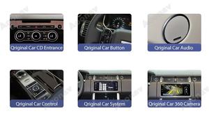 Radio de coche de 12,3 pulgadas para Range Rover Vogue L405 2013-2017 AC pantalla Panel de <span class=keywords><strong>aire</strong></span> <span class=keywords><strong>acondicionado</strong></span> sistema dual navegación GPS LHD RHD - Product Image 6