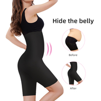 S-SHAPER Shorty sculptant sans couture taille haute pour femme, effet ventre plat, rehaussement des hanches, compression fine, respirant