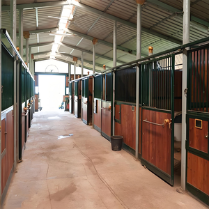 Modèle d'atelier d'écuries d'arène d'équitation d'intérieur personnalisé entrepôt en acier préfabriqué hangar de grange pliage coupe soudage caractéristiques - Product Image 4