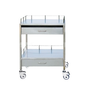Xin Yuchen Instrument <b>Trolley</b> 650*550*900mm Stainless Steel Medical Storage Cart For Hospital Use - Product Image 4