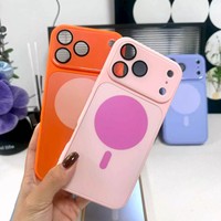 Coque de téléphone magnétique en maille nid d'abeille, antichoc, dissipant la chaleur, avec support anneau et béquille pour iPhone 18 17 16 15 14