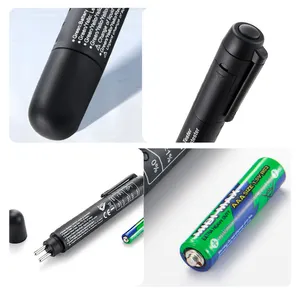 Brake Inspection Pen Portable Pocket Automobile Digital Brake Fluid Moisture Tester Pen With 5 Led Indicator