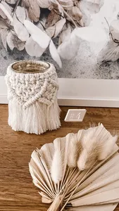 2025 Customized Wholesale <strong>Macrame</strong> <strong>Lantern</strong> Vase Decoration Boho Decoration <strong>Macrame</strong> <strong>Lantern</strong> - Product Image 3
