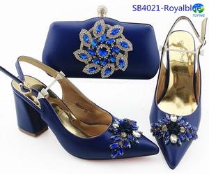 Nouvel échantillon chaussures sac ensemble chaussures de haute qualité et sac chaussures nigérianes sac assorti - Product Image 4