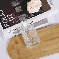 Bouteille en verre vide rechargeable pour diffuseur de parfum 100 ml, flacon diffuseur d'huiles essentielles en verre avec bouchon en liège