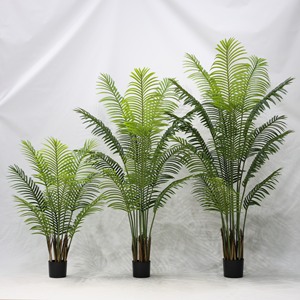 Palmera Areca Artificial 2026 en Oferta, con Ramas y Hojas de Texturas Realistas para Decoración de Interiores y Exteriores, Hogar, Oficina y Jardín - Product Image 1