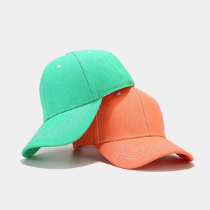 Custom Trucker Hats With High Quality Embroidery Logo New Macaron Color Hardtop Baseball Cap Curved Eaves Cap Hip Hop Hat - Product Image 6