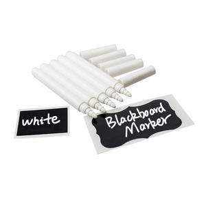 Marcadores de Pizarra Blanca Borrables de 6 mm, Rotuladores de Tiza Líquida para Vidrio y Pizarra Blanca con Borrador - Product Image 3