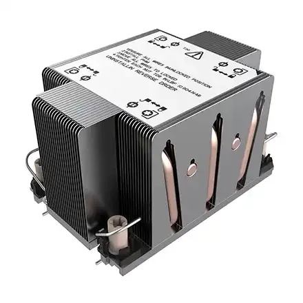 5 Heat Pipe High Performance 2U Intel LGA 4677 250W Passive CPU Cooler Heatsink CPU Heat Sink for Server Processor