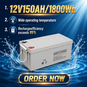 Batterie au plomb haute performance 12V 80AH 100AH 150AH 200AH, solution énergétique pour systèmes solaires hors réseau, UPS - Product Image 1