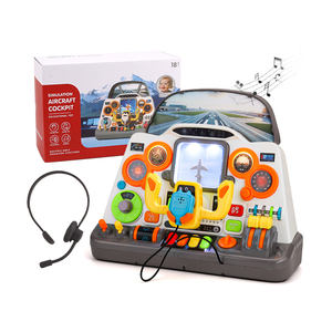 Juguete Musical con Luces para Bebés Zhorya, Juguete Educativo de Simulación de Vuelo, Juguete Interactivo para Niños con Cognición Sensorial Creativa - Product Image 1